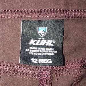 KUHL Freeflex Rollup Pants Women’s Brown Size 12